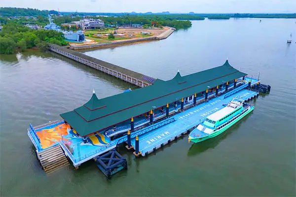 Klong Jilad Ferry Pier, Krabi Town